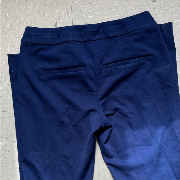 White House Black Market Blue Boot Cut Pants- size 2 - Picture 3 of 4